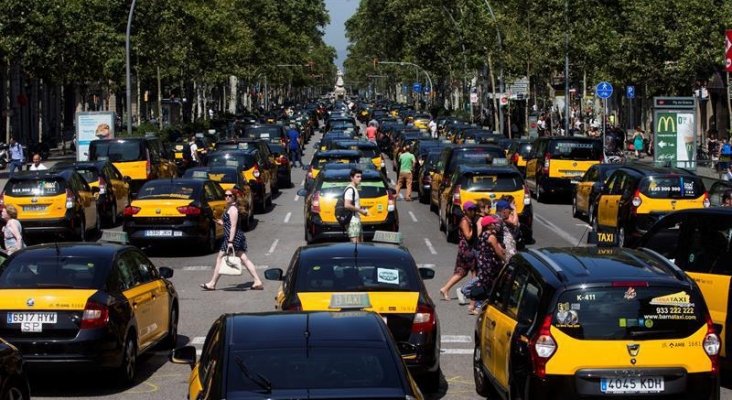 Conflicto Taxi Generalitat